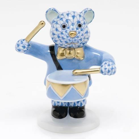 Little Drummer Bear - Blue