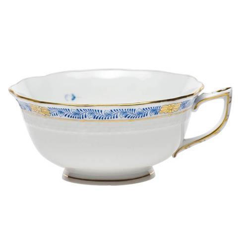 Chinese Bouquet Garland Blue Tea Cup, HERHRD-ASB-US00734-2-00, Sasha Nicholas