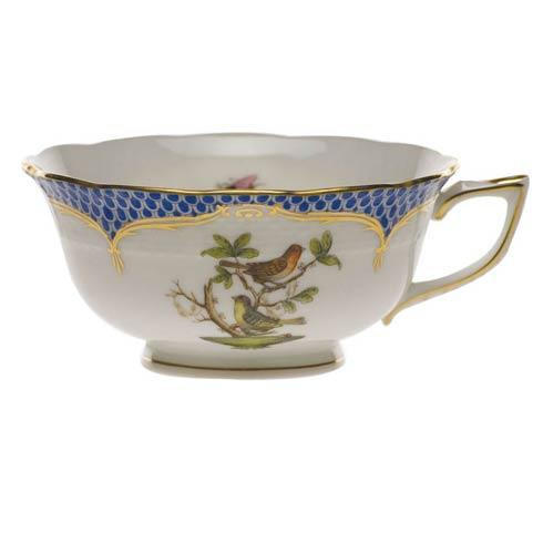 Rothschild Bird Blue Border Tea Cup - Motif 03, HERHRD-RO-EB-00734-2-03, Sasha Nicholas