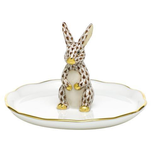 Garnishments Bunny Ring Holder - Chocolate