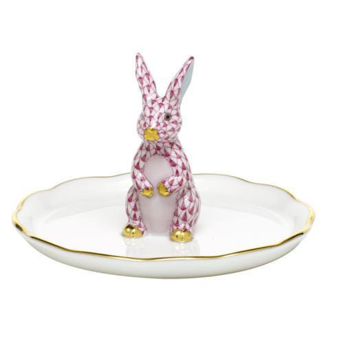 Garnishments Bunny Ring Holder - Raspberry