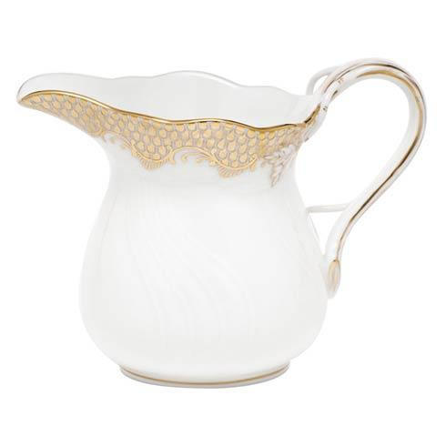 Fish Scale Gold Creamer - Gold