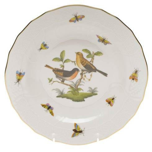 Rothschild Bird Original (no border) Dessert Plate - Motif 09