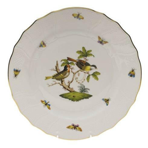 Rothschild Bird Original (no border) Dinner Plate - Motif 11