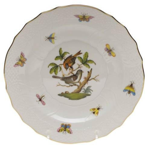 Rothschild Bird Original (no border) Salad Plate - Motif 04
