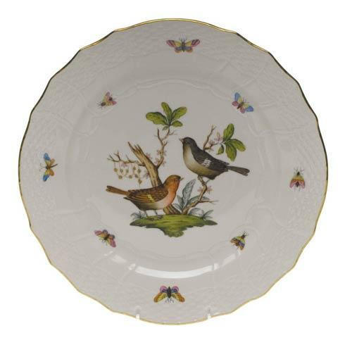 Rothschild Bird Original (no border) Service Plate - Motif 05