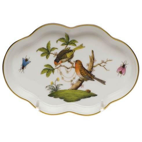 Rothschild Bird Original (no border) Small Scalloped Tray