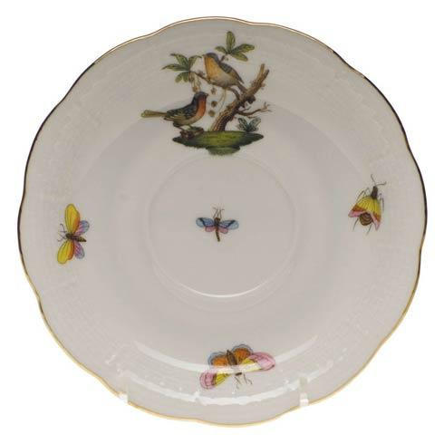 Rothschild Bird Original (no border) Tea Saucer - Motif 08