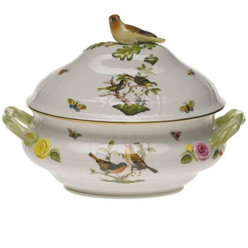 Rothschild Bird Original (no border) Tureen W/Bird