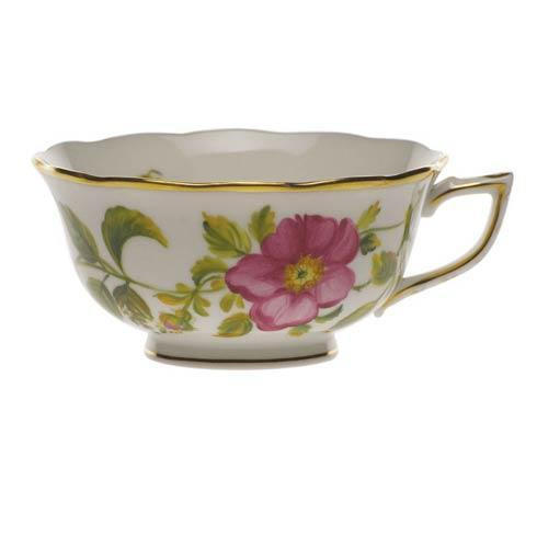 American Wildflowers Prairie Rose Tea Cup, HERHRD-FLA-PR20734-2-00, Sasha Nicholas