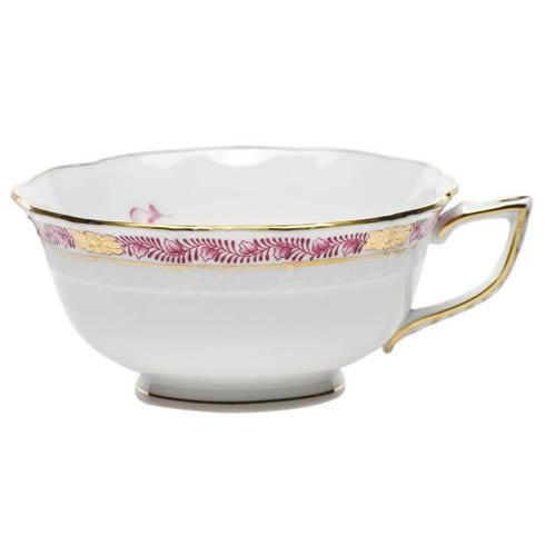 Chinese Bouquet Garland Raspberry Tea Cup