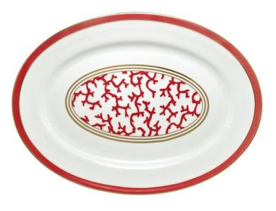 Cristobal Coral Large Oval Platter, RAYRSL-0112-17-502041, Sasha Nicholas