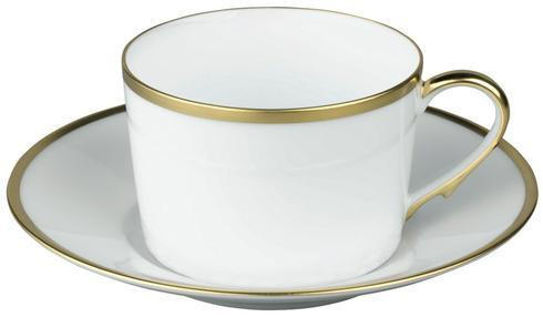Fontainebleau Gold Tea Saucer, RAYRSL-0183-19-351015, Sasha Nicholas