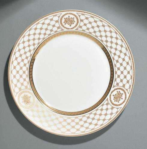 Incrustation Chambord White Dinner Plate, RAYRSL-0056-17-101027, Sasha Nicholas