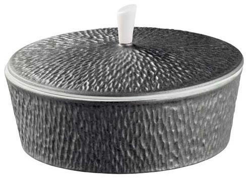 Mineral Irise Dark Grey Covered Sugar Bowl, RAYRSL-0339-23-436019, Sasha Nicholas