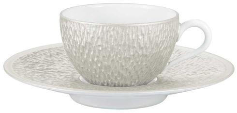 Mineral Irise Pearl Grey Moka Saucer, RAYRSL-0344-23-357912, Sasha Nicholas