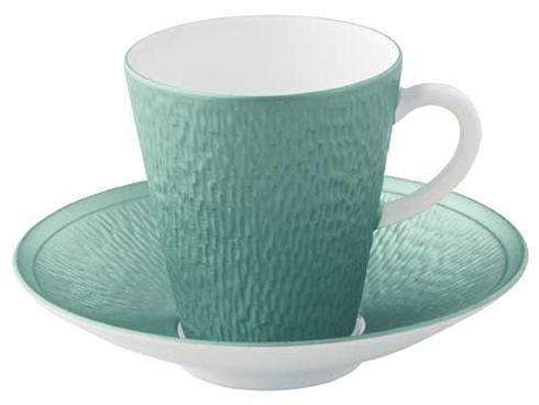 Mineral Irise Turquoise Blue Coffee Cup, RAYRSL-0347-23-305013, Sasha Nicholas