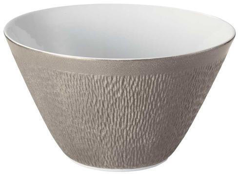 Mineral Irise Warm Grey Cone Shaped Salad Bowl, RAYRSL-0340-23-507028, Sasha Nicholas