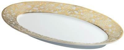 Salamanque Gold Pickle Dish, RAYRSL-0464-17-508025, Sasha Nicholas