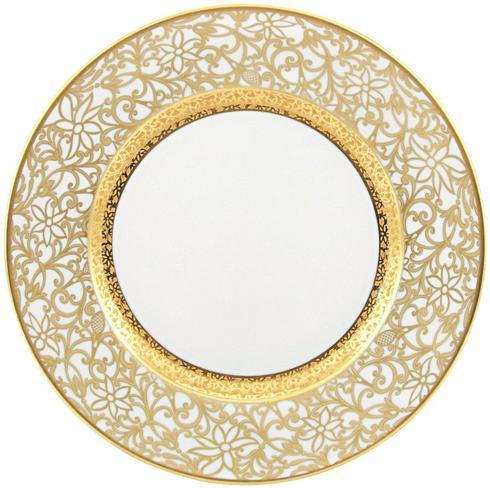 Tolede Gold Incrustation Dessert Plate, RAYRSL-0523-17-101022, Sasha Nicholas