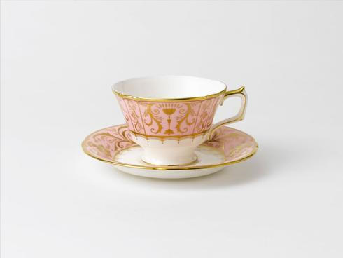 Darley Abbey Harlequin Baby Pink Tea Cup, ROYDVC-HQBAP00130, Sasha Nicholas