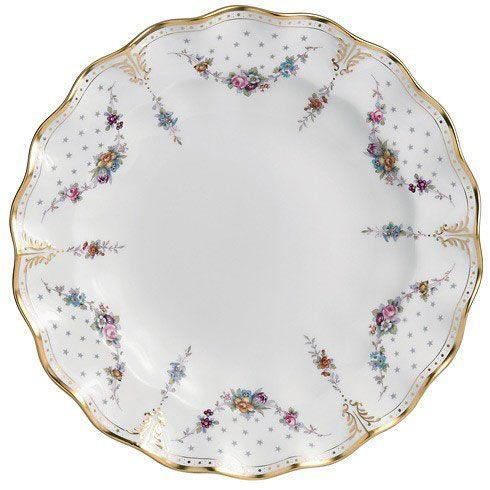 正規品国産English　Royal Antoinette　ROYAL CROWN DERBY　Plate　ロイヤルクラウンダービー　ロイヤルアントワネット　265㎜　プレート　英国食器 ロイヤルクラウンダービー