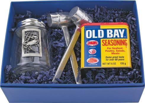 Gift Four Piece Old Bay Gift Set, SALSAL-CRNCS4PC-GS, Sasha Nicholas