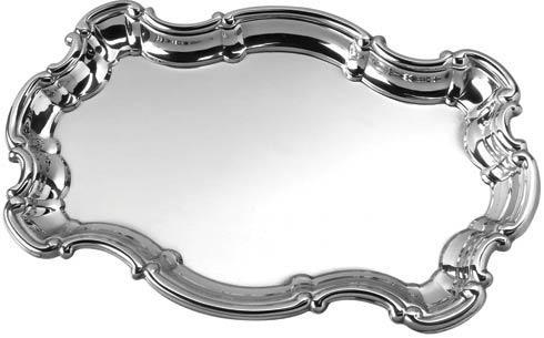 Sterling Hollowware 9" Chippendale Tray, SALSAL-SSCCT9, Sasha Nicholas