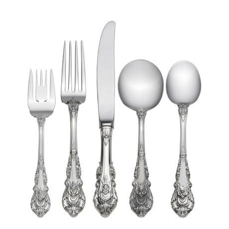 Sir Christopher 66 Piece Set, Place Size With Cream Soup Spoon. Service For 12, WALLBD-W1156607, Sasha Nicholas