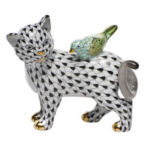 Herend - 【HEREND】ヘレンド 猫 05221/VHV _ オブジェ Herend] Herend Cat Ornament Object 05221/VHV – NISHIKINO