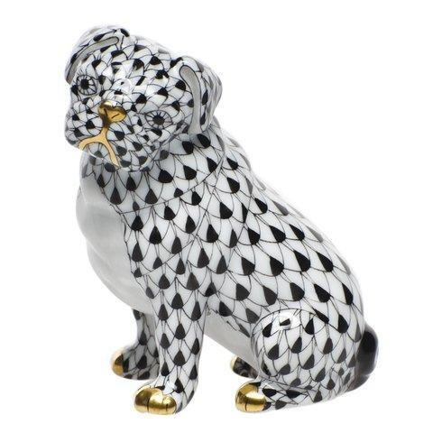 Herend Pug Figurine - Thumbnail 5