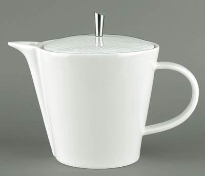 Checks Tea/coffee Pot With Metal Knob [rayrsl-0066-10-433041], RAYRSL-0066-10-433041, Sasha Nicholas