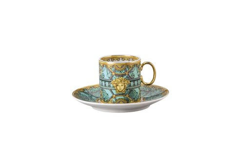 La Scala Del Palazzo Verde Ad Cup & Saucer, VERRSL-19335-403664-14715, Sasha Nicholas