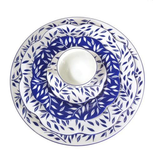 Nymphea Olivier Blue Soup/cereal Bowl Deep, ROYBIA-A180-NYM20826, Sasha Nicholas