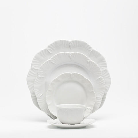 Ocean White Rim Soup Plate, ROYBIA-A235-OCE00001, Sasha Nicholas