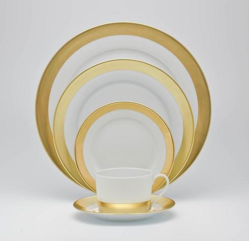 Recamier Danielle Gold Bread & Butter Plate, ROYBIA-B160-REC20740, Sasha Nicholas