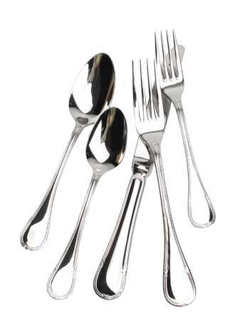 Zeilinger-christovao Vendome Stainless Steel 5-piece Place Setting, Zeilinger-Christovao COU882301, Sasha Nicholas