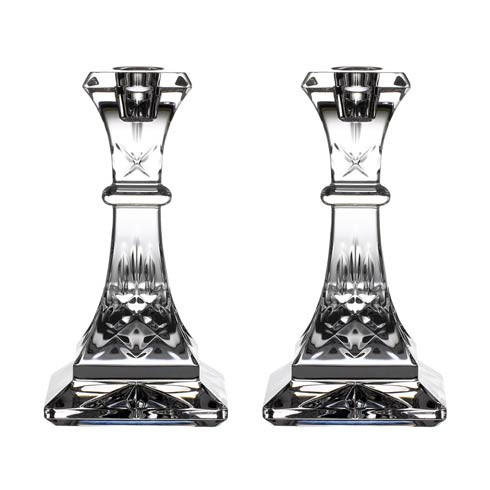 Lismore Candlestick 6in, Set of 2