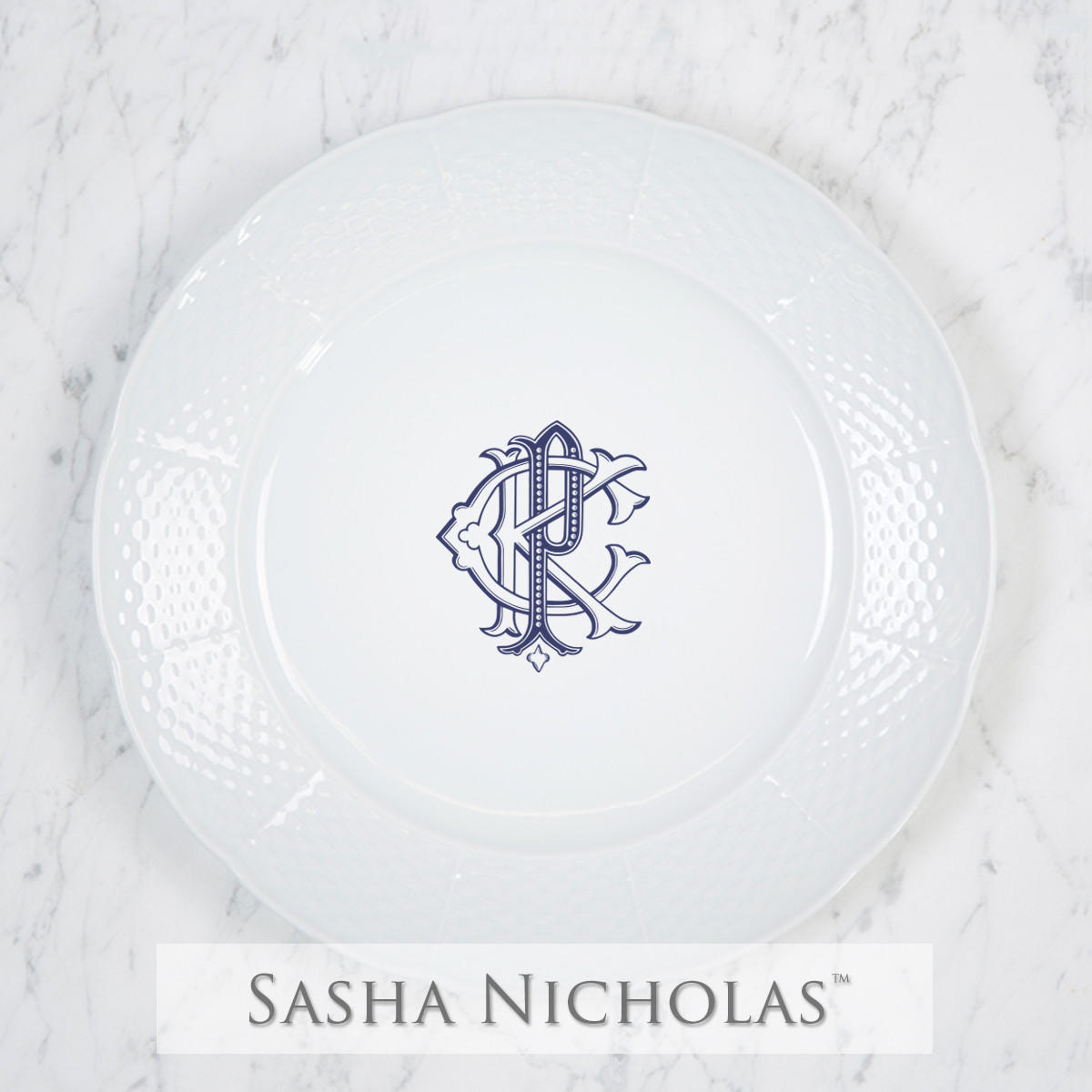 Potter-poelker Weave Dinner Plate, Potter-Poelker Weave Dinner Plate, Sasha Nicholas