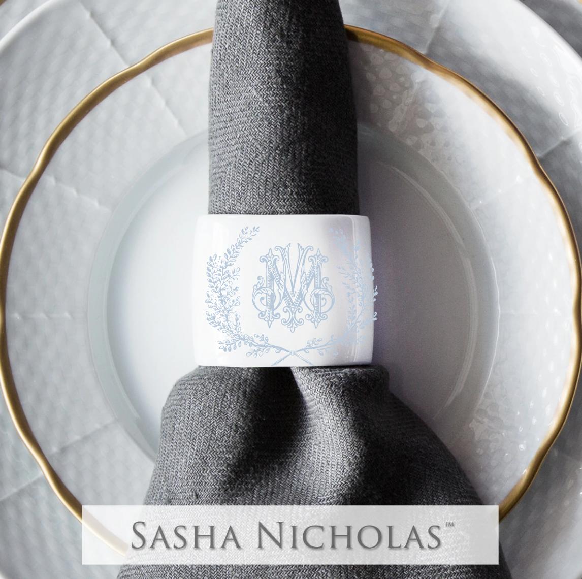 Rast-mcneilly Oval Napkin Ring, Rast-McNeilly Oval Napkin Ring, Sasha Nicholas