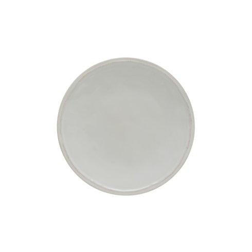 Fontana White Salad Plate, CASCSF-FT303-WHI, Sasha Nicholas