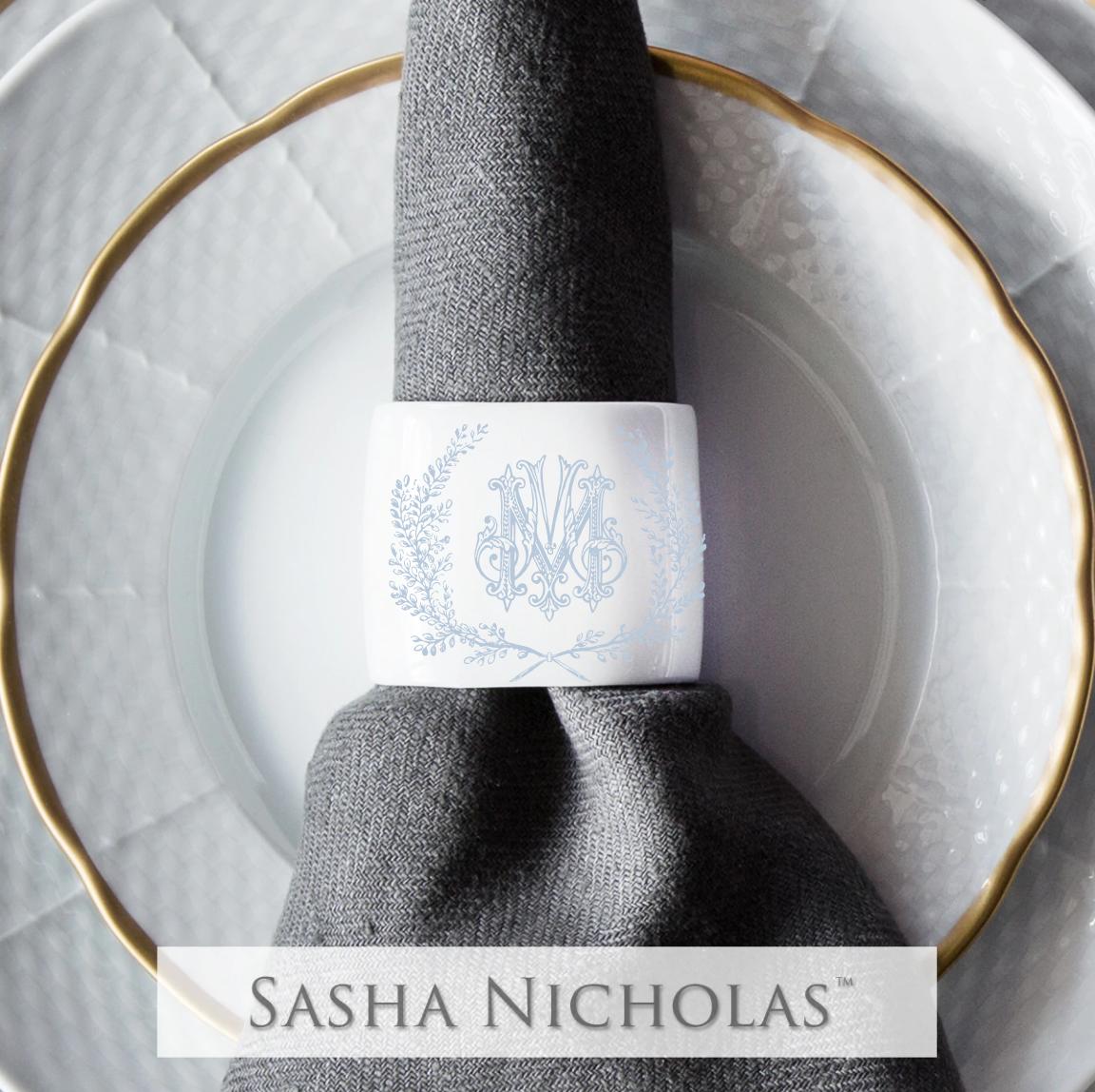 Coyne-mellow Oval Napkin Ring, Coyne-Mellow SKU-89625848, Sasha Nicholas