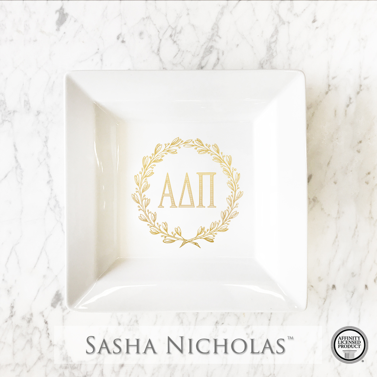 Alpha Delta Pi - Valet Tray Alpha Delta Pi - Valet Tray