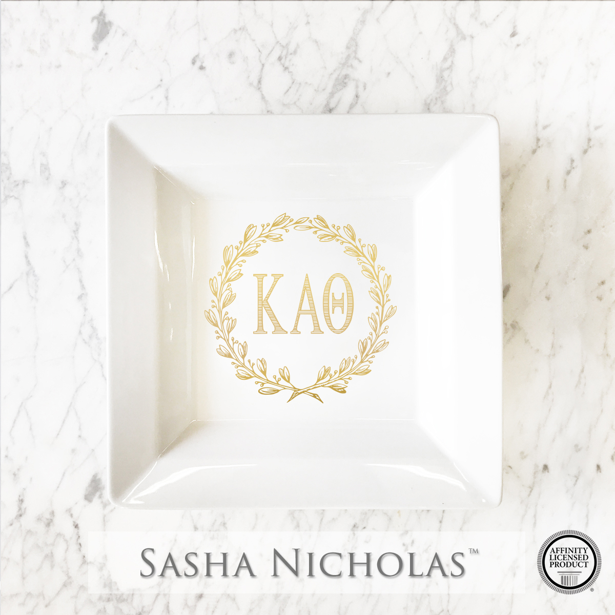 Kappa Alpha Theta - Valet Tray Kappa Alpha Theta - Valet Tray