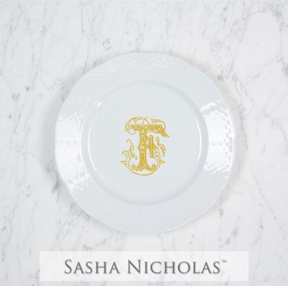 Fager Weave Salad Plate, Fager SNW111, Sasha Nicholas