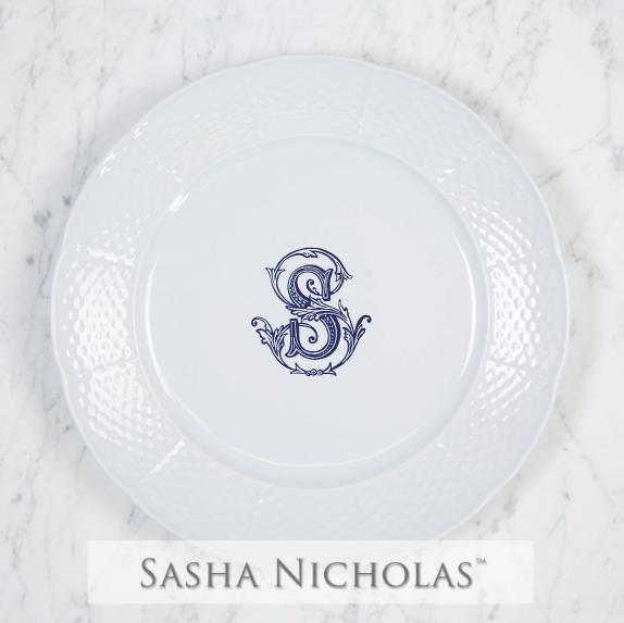 Nicolette-sentz Weave Dinner Plate, Nicolette-Sentz SKU-4C7311CF, Sasha Nicholas
