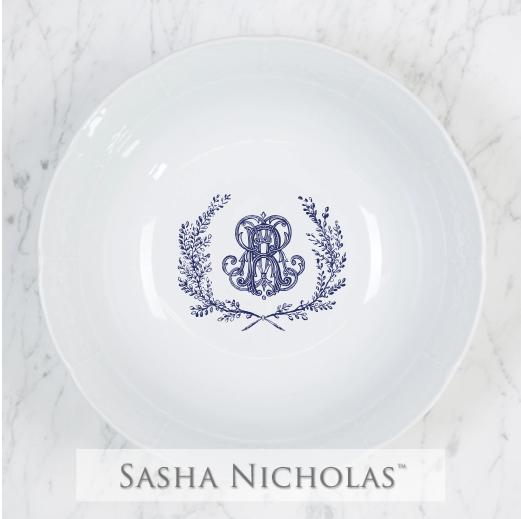 Waidmann-mesh Weave Medium Serving Bowl, Waidmann-Mesh SNW164, Sasha Nicholas