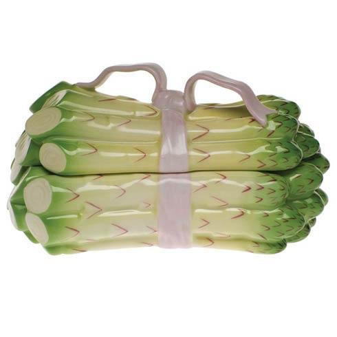 Flanigan-fisher Herend Asparagus Box, Flanigan-Fisher HERHRD-C-P---06070-0-00, Sasha Nicholas