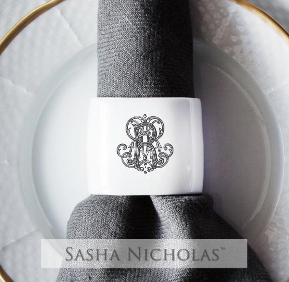 Combs-ross Oval Napkin Ring, Combs-Ross SKU-A2C81E64, Sasha Nicholas