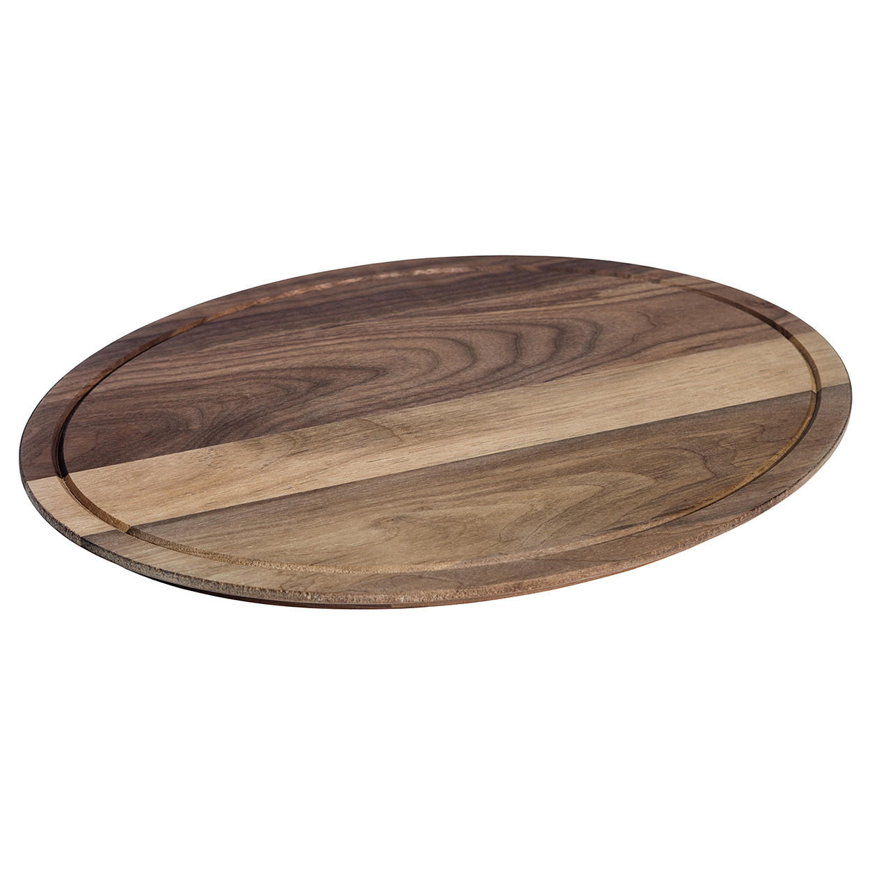 Cantalin-atkinson Walnut Oval Serving Board, Couture Wreath 'a', Cantalin-Atkinson Walnut Oval Serving Board, Couture Wreath 'A', Sasha Nicholas